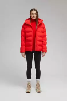 Утепленная куртка с капюшоном