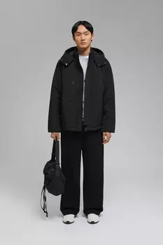 Утепленная куртка с капюшоном