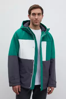 Утепленная куртка с капюшоном