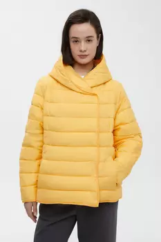Утепленная куртка с капюшоном и рукавом реглан