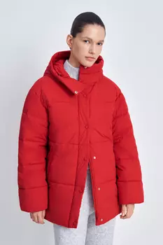 Утепленная куртка с манжетами