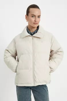 Утепленная куртка с воротником-стойкой