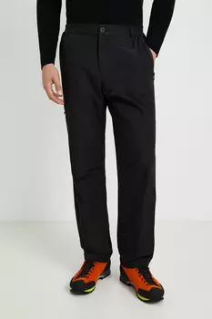 Утепленные брюки с эластичным поясом