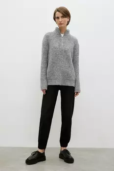 Утепленные джинсы loose fit женские