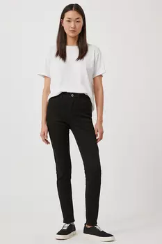 Утепленные джинсы slim fit женские