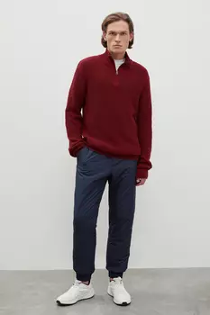 Утепленные джоггеры с карманами