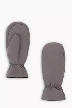 Утепленные флисовые варежки