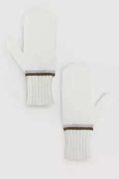 Варежки с добавлением ангоры и шерсти