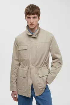 Ветровка из хлопка с капюшоном