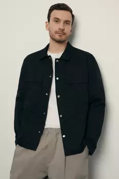 Ветровка из хлопка с нагрудными карманами