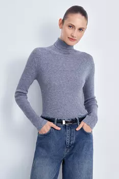 Водолазка приталенного силуэта