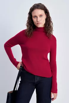 Водолазка приталенного силуэта