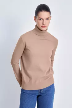 Водолазка прямого кроя