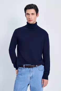 Водолазка прямого силуэта