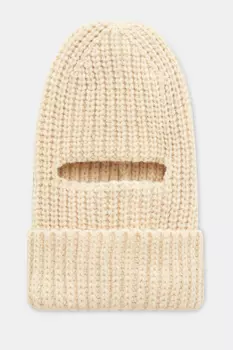 Вязаная балаклава с добавлением шерсти