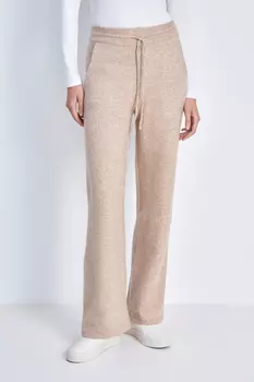 Вязаные брюки прямого силуэта