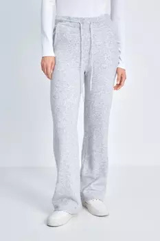 Вязаные брюки прямого силуэта