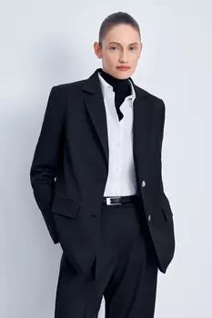 Жакет из шерсти и лайкры