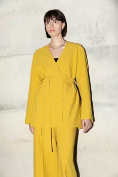 Жакет с v-образным вырезом