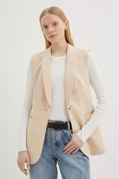 Жилет с v-образным вырезом