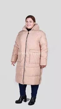 Пуховик со съемным капюшоном LAPIN LÄMPÖ