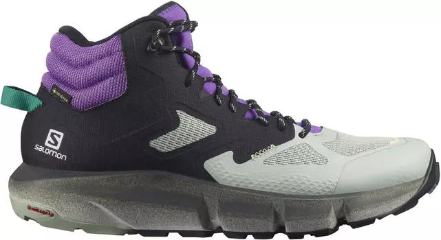Ботинки мужские SALOMON PREDICT HIKE MID GTX (Black/Aqua Gray/Royal Lilac, 10.5, L41461000-10UK)