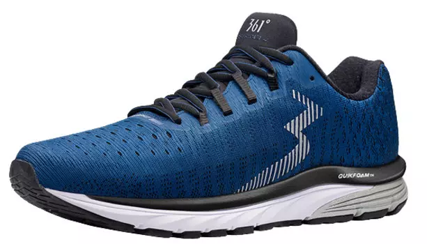 Кроссовки мужские 361-STRATA 4 (темно синий/черный USA10.5|UK9.5|RUS43 Y018-6709-105)