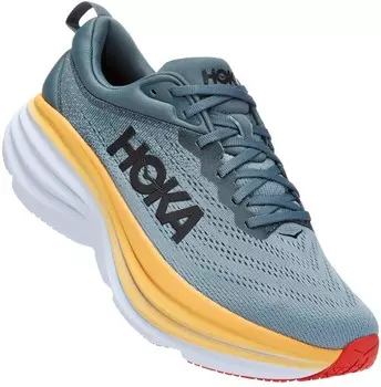 Кроссовки мужские Hoka M Bondi 8 (Goblin Blue/Mountain Spring USA 11 || UK 10.5 || RUS 43.5 || 1123202-GBMS-11)
