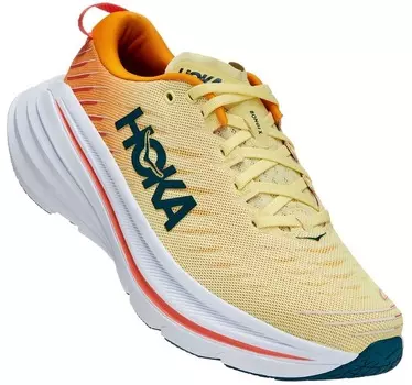 Кроссовки мужские Hoka M BONDI X (Yellow Pear/Radiant Yellow, 8.5, 1113512-YPRY-85)