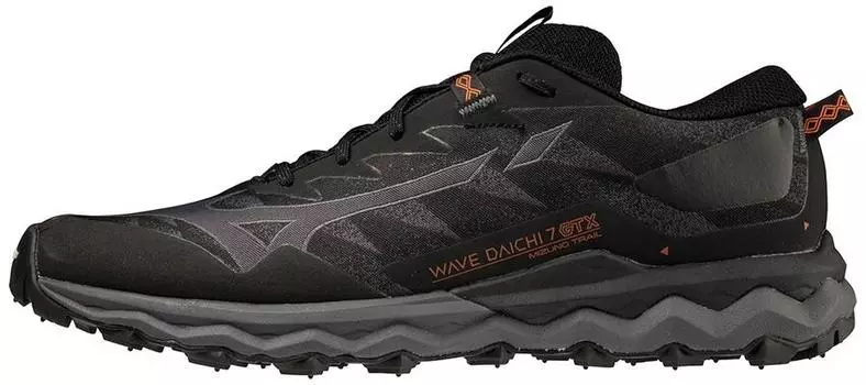 Кроссовки мужские Mizuno WAVE DAICHI 7 GTX (Black/IronGate/MeccaO USA 10 || UK 9 || RUS 42 || J1GJ2256-38-9UK)