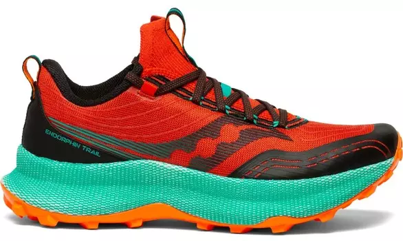 Кроссовки мужские Saucony Endorphin Trail (Scarlet/Black USA 8.5 || UK 7.5 || RUS 41 || S20647-20-85)