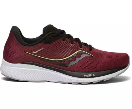 Кроссовки мужские SAUCONY GUIDE 14 (Mulberry/Lime, 9,0, S20654-30-9)