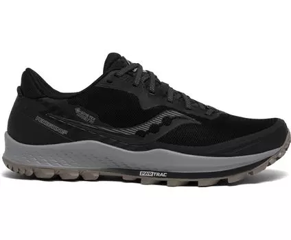 Кроссовки мужские Saucony Peregrine 11 GTX (Black/Gravel, 8,5, S20643-45-85)