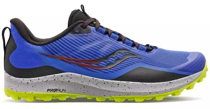 Кроссовки мужские Saucony Peregrine 12 (Blue Raz/Acid USA 7.5 || UK 6.5 || RUS 39.5 || S20737-25-75)