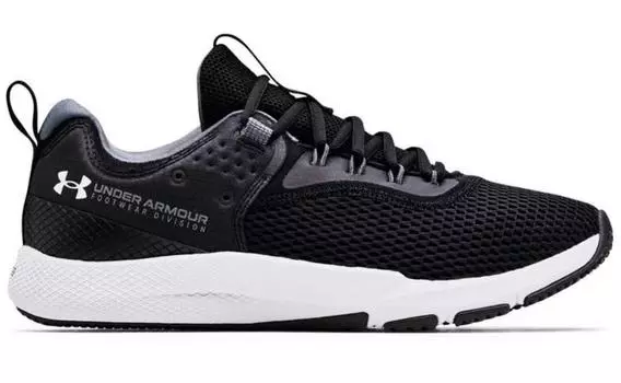 Кроссовки мужские Under Armour Charged Focus (Black/White, 9.5, 3024277-001-95)