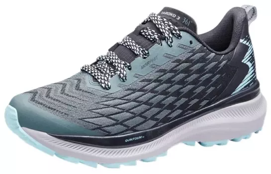 Кроссовки женские 361 TAROKO 3 (темно-голубой/черный USA 7 || UK 5 || RUS 36.5 || Y2255-7453-7)