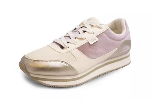 Кроссовки женские GRN Retro Белый/Золотистый (Белый/Золотистый USA 2.5 || UK 2 || RUS 34 || F85D58-4-35EU)