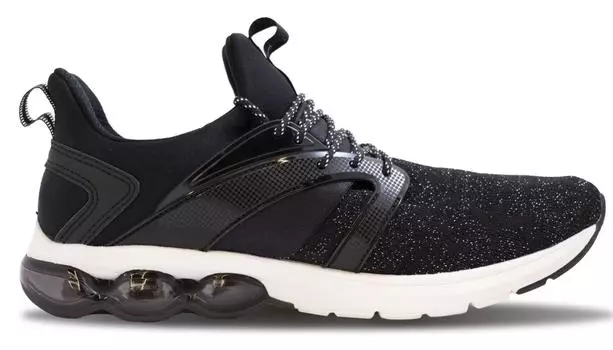 Кроссовки женские GRN Running Черный/Белый (черный/белый USA 2.5 || UK 2 || RUS 34 || P85B38-3-35EU)