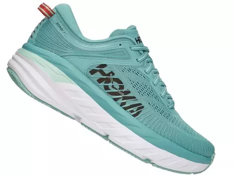 Кроссовки женские HOKA W BONDI 7 (Aquarelle / Eggshell Blue, 6,5, 1110519-AEBL-65)