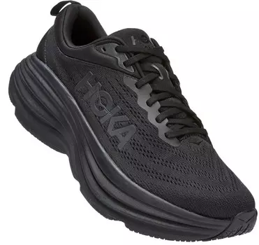 Кроссовки женские Hoka W Bondi 8 Wide (Black/Black USA 7 || UK 5.5 || RUS 37.5 || 1127954-BBLC-7)