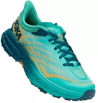 Кроссовки женские Hoka W Speedgoat 5 (Deep Teal/Water Garden USA 8 || UK 6.5 || RUS 38.5 || 1123158-DTWGR-8)