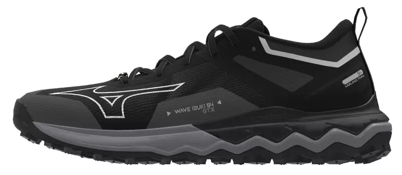 Кроссовки женские Mizuno WAVE IBUKI 4 GTX (Black/Silver/Quiet Shade USA 7.5 || UK 5 || RUS 37 || J1GK225921-5UK)