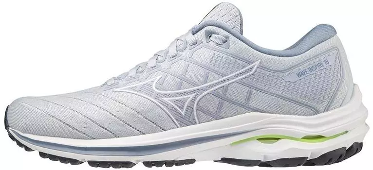 Кроссовки женские Mizuno WAVE INSPIRE 18 (Heather/Wht/Troposphere USA 10 || UK 7.5 || RUS 40 || J1GD2244-01-75UK)