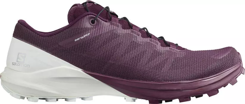 Кроссовки женские SALOMON SENSE 4 W /PRO (Plum Caspia / White / Persimon, 6.5, L41403100-5UK)
