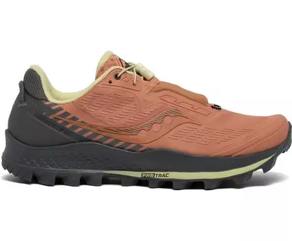 Кроссовки женские Saucony Peregrine 11 ST (оранжевый USA 7 || UK 5 || RUS 37 || S10644-357)