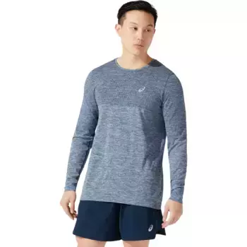 Лонгслив мужской Asics RACE SEAMLESS LS (M; blue (синий); 2011A782-401-M)