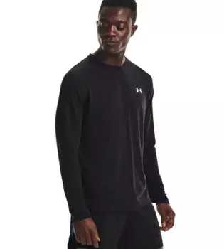 Лонгслив мужской Under Armour Streaker Longsleeve (LG; 50-52; black (черный); 1370322-001-LG)