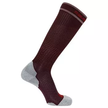 Носки SALOMON COOLPRESSION (XL; brown (коричневый); LC1556300-MRR-XL)