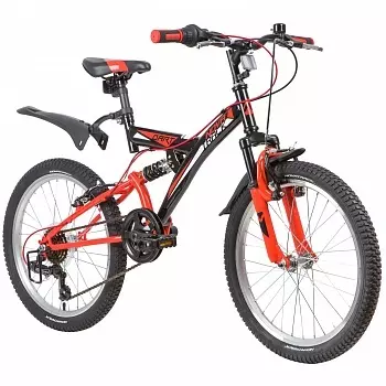 NOVATRACK DART 20" Велосипед детский 20, черный