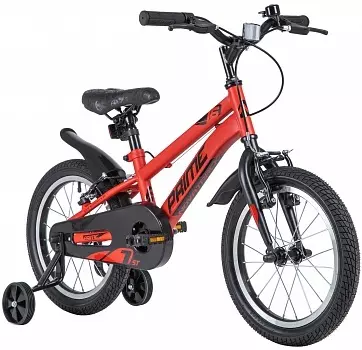 NOVATRACK PRIME 16" Велосипед детский 16, красный